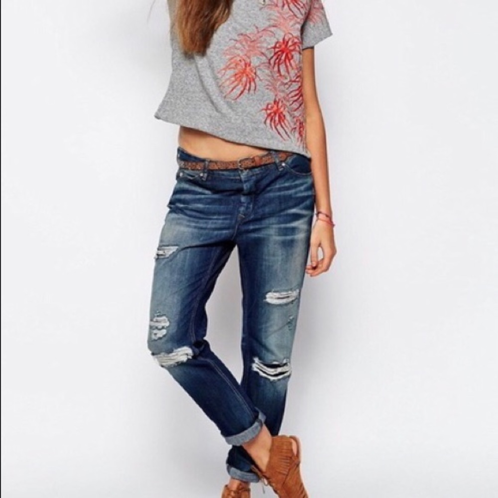 Maison Scotch Naoyo Boyfriend fit Jean